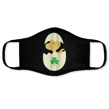 Discover St Patrick Irish Dino Face Masks
