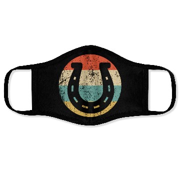 Discover Horseshoe Style Lucky Face Masks
