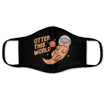 Discover Otter this world Face Masks