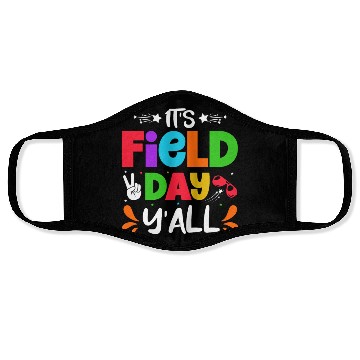 Discover It's a field day y'all Face Masks