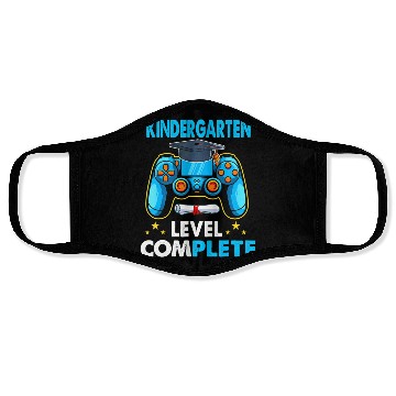 Discover Back To School Kindergarten Level Complete Video Face Masks