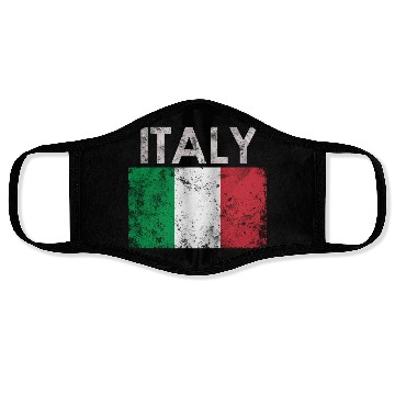 Discover Italian Italy Flag Pride Face Masks