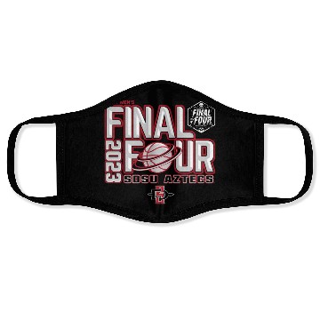 Discover San Diego State Aztecs Final Four 2023 Baetball Face Masks