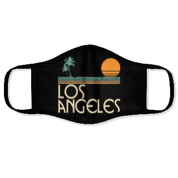 Discover Los Angeles California Face Masks