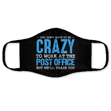 Discover Mail Carrier Postal Post Office Worker Postman Face Masks