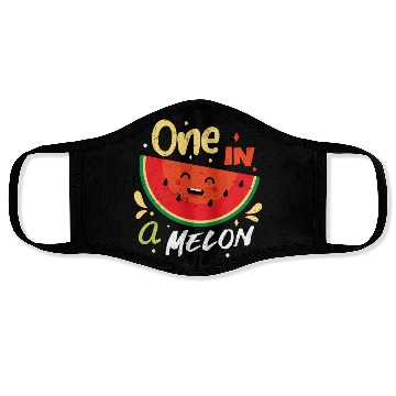 Discover One In A Melon Watermelon Fruitarian Summer Fruit Face Masks