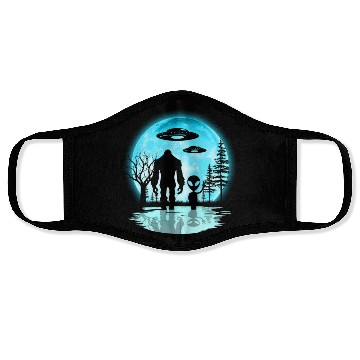 Discover Alien And Bigfoot Face Masks