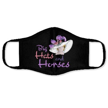 Discover Big And Horses Derby Day Kentucky 2022-2023 Derby Face Masks