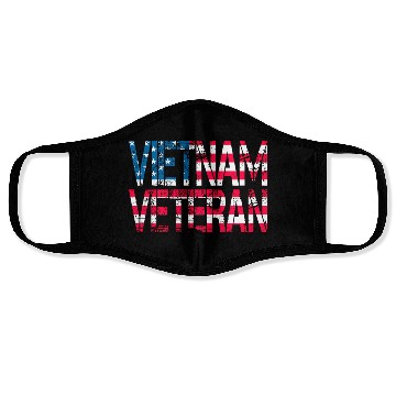 Discover Vietnam Veteran Us Flag Vietnam Vets Face Masks