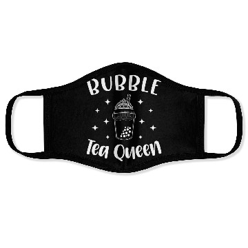 Discover Bubble Tea Queen Boba Tea Drinker Korean Drink Face Masks