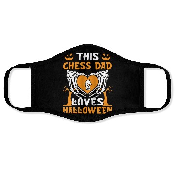 Discover Chess Halloween Trick Or Treat Chess Board Game Face Masks