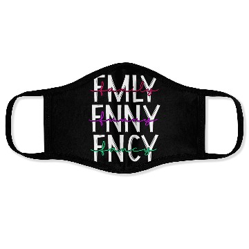 Discover Family funny fancy inspiration parenting quotes Face Masks