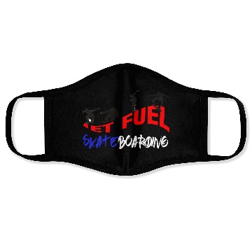 Discover jet fuel sport gear Face Masks