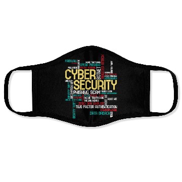 Discover Cyber Security Hacker It Analyst Computer Programm Face Masks