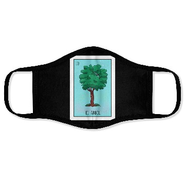 Discover El Arbol Lottery Card The Tree Card Mecan Face Masks