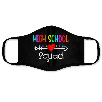 Discover High School Squad Teacher Student Kid Back To Face Masks