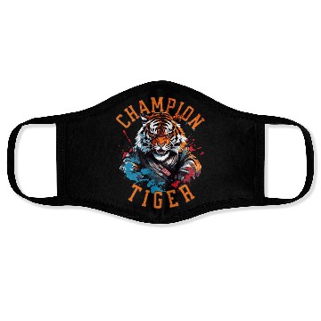 Discover Champion tiger Face Masks