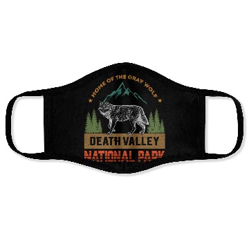Discover Death Valley National Park Wolf Face Masks