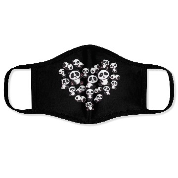 Discover Panda Panda Panda Bear He Face Masks