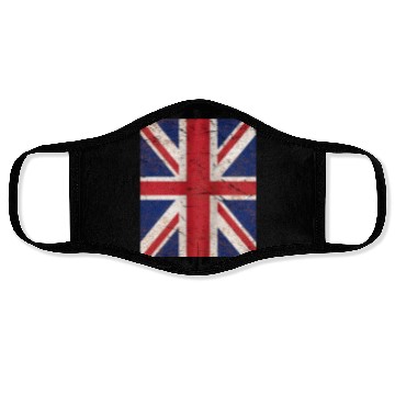 Discover Union Jack Flag Face Masks