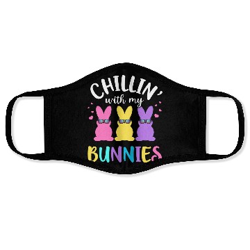 Discover Chillin With My Bunnies Teacher Easter Face Masks