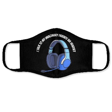 Discover Gamer Imaginary Friends Face Masks