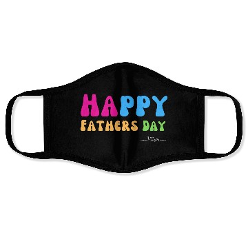 Discover Happy Fathers Day i love you dad Heart Daddy funny Face Masks