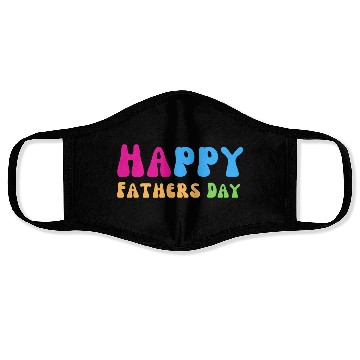 Discover Happy Fathers Day i love you dad Heart Daddy funny Face Masks