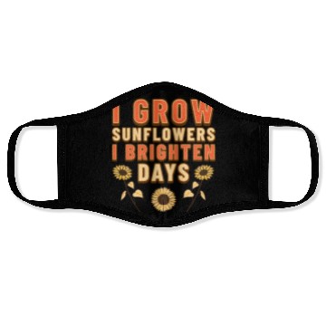 Discover Sunflowers and Farming Face Masks