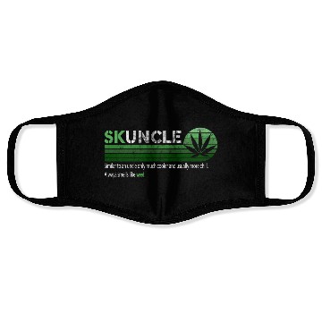 Discover SKUNKLE SKUNCLE UNCLE WEAR Face Masks