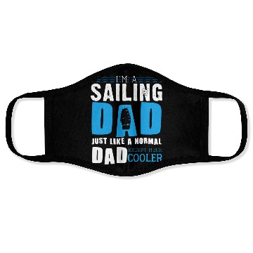 Discover Cool Sailing Dad Face Masks