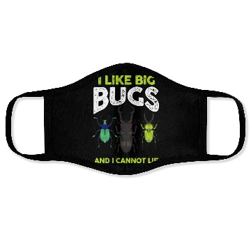 Discover Bug Lover Entomologists I Like Big Bugs And I Face Masks