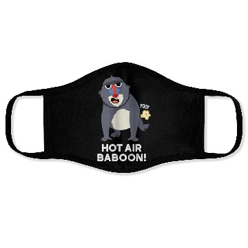 Discover Hot Air Baboon Funny Farting Monkey Face Masks
