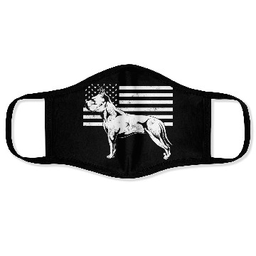 Discover Usa American Pitbull Face Masks