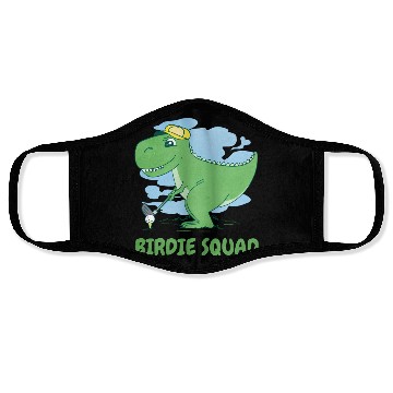 Discover Golf T Rex Squad Face Masks