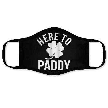 Discover Here To Paddy Shamrock St Patrick'S Face Masks