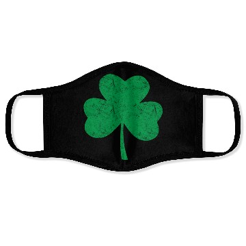 Discover Huge Green St Patrick'S Shamrock Face Masks