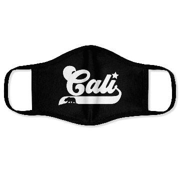 Discover Cali California Bear Usa State Beauty Face Masks