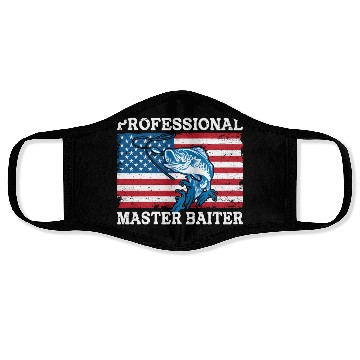 Discover Professional Master Baiter Us American Flag Bass Face Masks