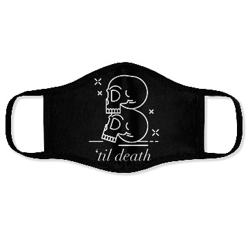 Discover Til Death Do Us Part Forever Always Face Masks