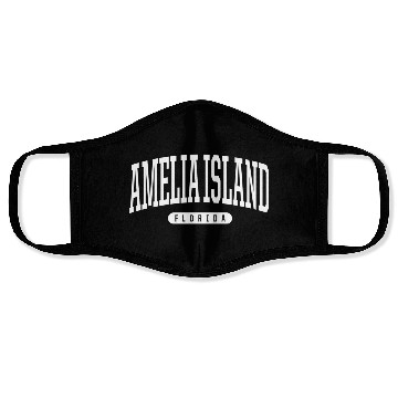 Discover College Style Amelia Island Florida Face Masks
