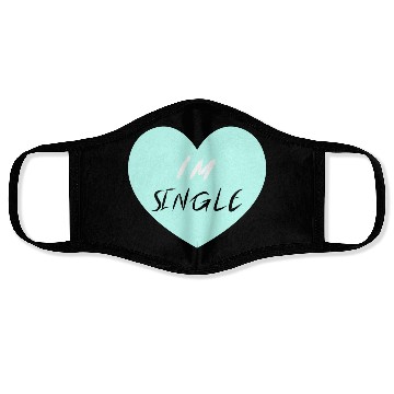 Discover "I'm Single" Beautiful Face Masks -Love-Self