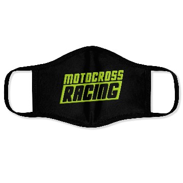 Discover Motocross Racing Motorrad Motorcycle Face Masks