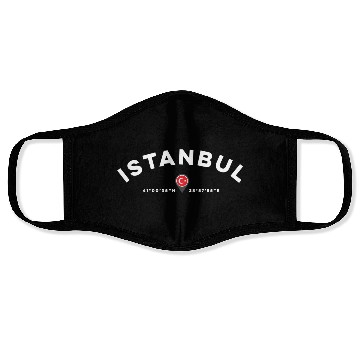 Discover Istanbul Turkey Face Masks