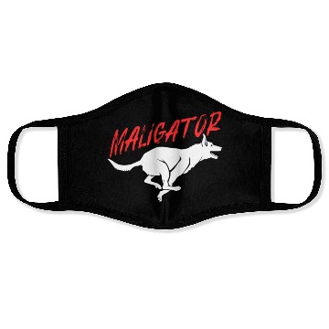 Discover Maligator Belgian Malinois Face Masks