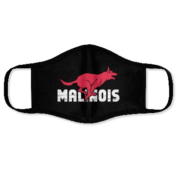 Discover Belgian Malinois Face Masks