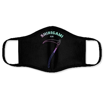 Discover Shinigami scythe - god of death Face Masks