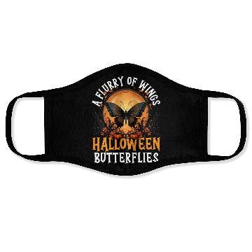 Discover Butterfly Halloween Trick Or Treat Insect Lover Face Masks