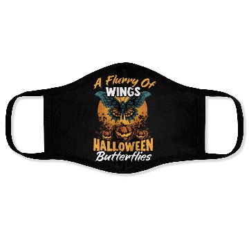 Discover Butterfly Halloween Trick Or Treat Insect Lover Face Masks