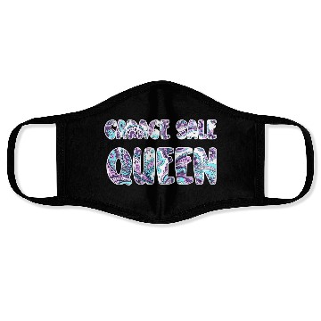 Discover Garage Sale Queen paisley Face Masks